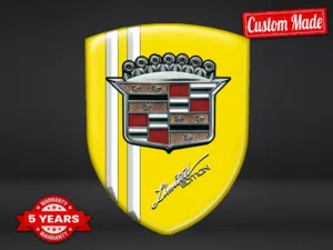Cadillac Adesivi Paraurti Auto su Misura Edizione Tuning Top ST